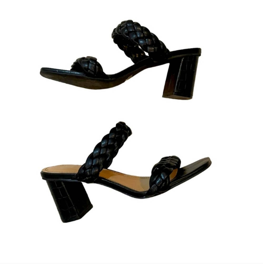 SINCERELY JULES Black Sandal Aurora Size 10M